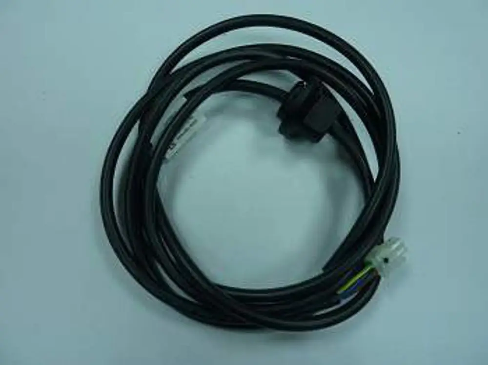 Stromversorgungskabel mit mehreren Leitungen und einem Stecker, geeignet für Geräte von Remeha. Kabel erscheint gewickelt und hat eine Länge von etwa 1500 mm.